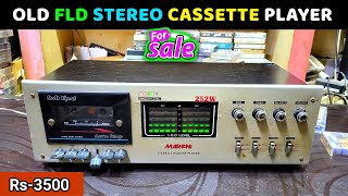 Vintage Marconi Stereo Cassette Player For Sale  Contect 9425634777  Old FLD Cassette Deck [upl. by Towne]