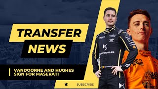 Maserati Sign Stoffel Vandoorne and Jake Hughes [upl. by Feodor]