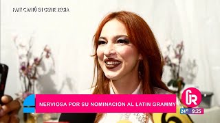 Paty Cantú nerviosa con su participación al Latin Grammy  Gente Regia [upl. by Ern]