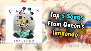 Queen’s TOP 5 BEST SONGS from Innuendo shorts youtubeshorts [upl. by Ledba]