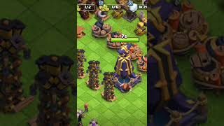 Monolith 3 level complete ❤clashofclans cocshortsfeed shortsviral [upl. by Nezam]