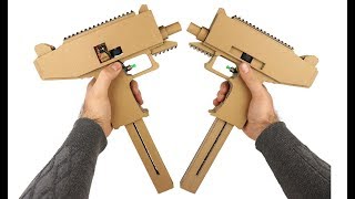 How To Make Uzi  Cardboard X2 [upl. by Fruma]