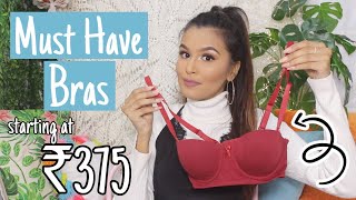 Top 5 Bra Every Girl Should Have  Super Affordable Lingerie [upl. by Wilson]