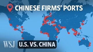 Inside the US Strategy to Counter China’s Booming Network of Ports  WSJ US vs China [upl. by Gathard]