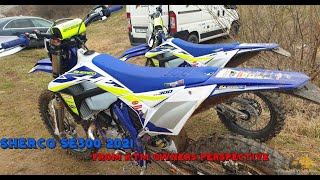 Sherco SE300 2021  First Look  From Ktm Owners Perspective  4K  HardEnduroBikesReviews9 [upl. by Dorren]