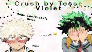 Mha Lyric “Prank”  Deku Confesses  Bkdk 🧡💚  ••ItzMe••  TW in desc [upl. by Tamer57]