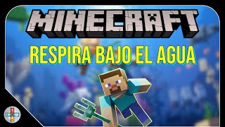 ¿CÓMO HACER una POCIÓN DE RESPIRACIÓN en MINECRAFT  Minecraft shorts guides [upl. by Ecyoj]