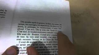 French Reading 2 Lamant de la Chine du Nord Marguerite Duras [upl. by Gefell]