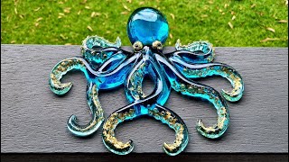 1354 Incredible Resin Octopus Using Alcohol Inks [upl. by Nathalie]