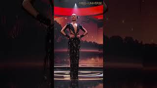 Miss Universe RBonney Gabriels WINNING EVENING GOWN 71st MISS UNIVERSE [upl. by Muire]