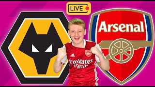 WOLVES vs ARSENAL Premier League EPL  LIVE Football  Denveloper [upl. by Reivaxe]