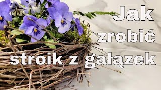 DIY  JAK ZROBIĆ OSŁONKĘ Z WITEK BRZOZOWYCH DO STROIKA [upl. by Aneerhs]