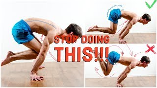 BEST TIP FOR PLANCHE PROGRESSION Tuck to ADVANCED tuck in 1 DAY [upl. by Hennessey111]