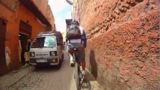 MarrakechMédina vtt Bike Tour [upl. by Novanod]