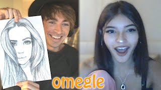 DRAWING PEOPLE ON OMEGLE 3 [upl. by Waynant]