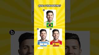 Adivinhe o país certo quiz futebol shorts [upl. by Nanni]