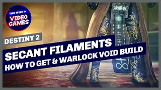 How to get Secant Filaments Exotic Warlock Legs Plus Void Warlock PVE Build [upl. by Zulema]