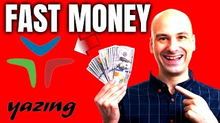 How To Make Money Online With Yazing  GET PAID 325 A DAY [upl. by Afnin]