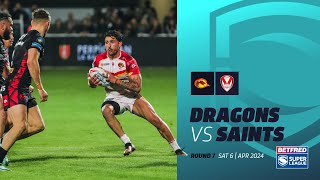 Highlights  Catalans Dragons v St Helens  2024 Betfred Super League Round 7 [upl. by Dearborn788]