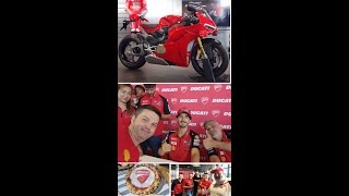 Moto GP Thailand 2024 Ducati Showroom 22 October 2024 meet Pecco Bagnaia [upl. by Almeria]