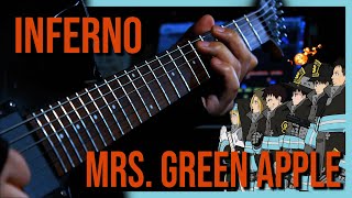 Inferno Fire Force OP1  MrsGREEN APPLE  Guitar Cover [upl. by Neenaj]