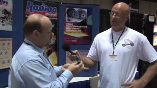 Automotive Abrasives from RadiacAbrasives at the 2009 PRI show by EngineBuilderDirectorycom [upl. by Ydnac]