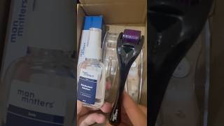 How to Use Derma Roller 10 mm  Man Matters Unboxing dermatology hair shortsviral [upl. by Anetsirhc]