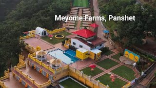 Meyome Resort Panshet l Best budget resorts near Pune [upl. by Nylkaj]