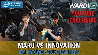 Maru vs INnoVation TvT  IEM Katowice Server Qualifiers YOUTUBE EXCLUSIVE [upl. by Dumah]