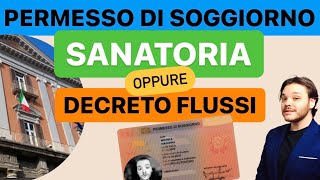 COME REGOLARIZZARSI IN ITALIA NUOVA SANATORIA O DECRETO FLUSSI [upl. by Simetra]