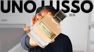 UNO LUSSO PERFUME REVIEW LA FEDE KHADLAJ MIDDLE EASTERN PERFUME [upl. by Brownson]