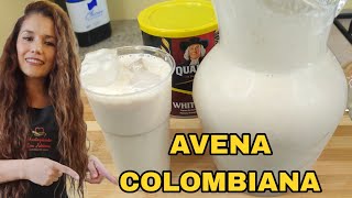 Cómo hacer AVENA TRADICIONAL COLOMBIANA 🇨🇴 fácil y muy deliciosa [upl. by Gnay]