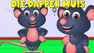 Die Dapper Muis  Afrikaans Kinderliedjies  Kleuterskool liedjies  The Brave Mouse Afrikaans Rhyme [upl. by Nnahoj]