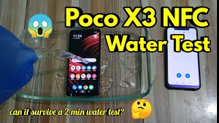 Poco X3 NFC  Water Test [upl. by Hurlee]