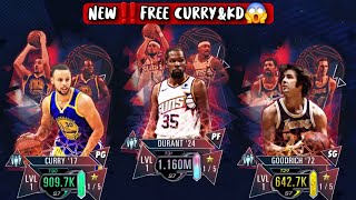 New Trio Theme FREE Steph Curry Kevin Durant And New Micheal Jordan NBA 2K MOBILE [upl. by Sandon]