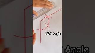 How to Construct a 120 Degree Angle Using a Compass 🔥💯Easy StepbyStep 120° [upl. by Enirbas]