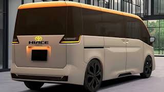 2024 Toyota Hiace Luxury First Look  Toyota Hiace 2024 [upl. by Kacerek974]