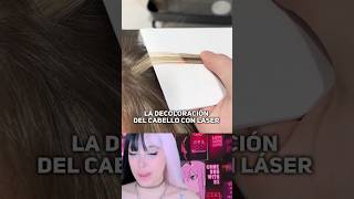 LA DECOLORACION DE CABELLO CON LASER DEL FUTURO 😱 Mariale [upl. by Notslar96]