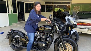 Triumph bobber black 2019 วิ่งเพียง 96กิโล [upl. by Kynthia314]