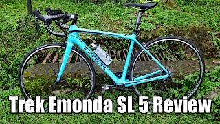 Review Roadbike Trek Emonda SL 5 2019 [upl. by Tedd]