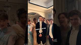 Bridgerton cast made a TikTok to Taylor Swift’s song ‘Shake It Off’ 😂 taylorswift bridgerton [upl. by Nyad]