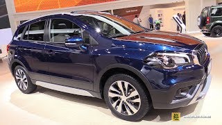 2018 Suzuki SX4 SCross  Exterior and Interior Walkaround  2017 Frankfurt Auto Show [upl. by Hacissej463]