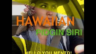 HAWAIIAN PIDGIN SIRI [upl. by Audris128]