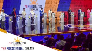 Closing message ng presidential candidates  PiliPinas Debates 2022 [upl. by Nyladnar]