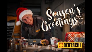 Is that Santa in our Workshop  Happy Holidays from Bertschi 2024 [upl. by Aisatnaf]