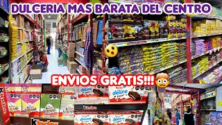 😱WOOW😱 DULCERIA MAS GRANDE Y BARATA 🫨 Aqui se surten las Dulcerias 👇 REALIZAN ENVIOS GRATIS 🤯 [upl. by Aniroc671]