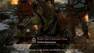 Shadow of War  The Shadow Wars Siege 4 of 5 Seregost [upl. by Natek]