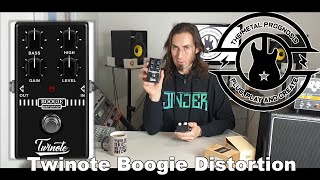 Twinote Boogie Distortion  Pedal To The Metal [upl. by Naut]