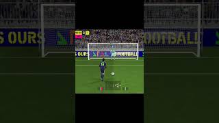 Red Card by penalty kick save by team the Goalkeeper Seaman 🫡 shorts efootball pes short [upl. by Hatch]