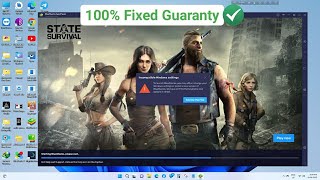 Bluestack Incompatible Windows Setting Fixed  Bluestacks review the faq problem [upl. by Latouche899]